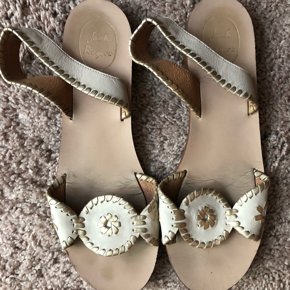 White slip jack Rogers